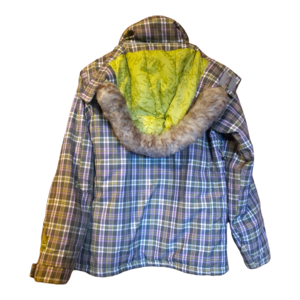 Liquid Boardwear 2500 snowboard jacket, removable hood - Picture 3 of 17